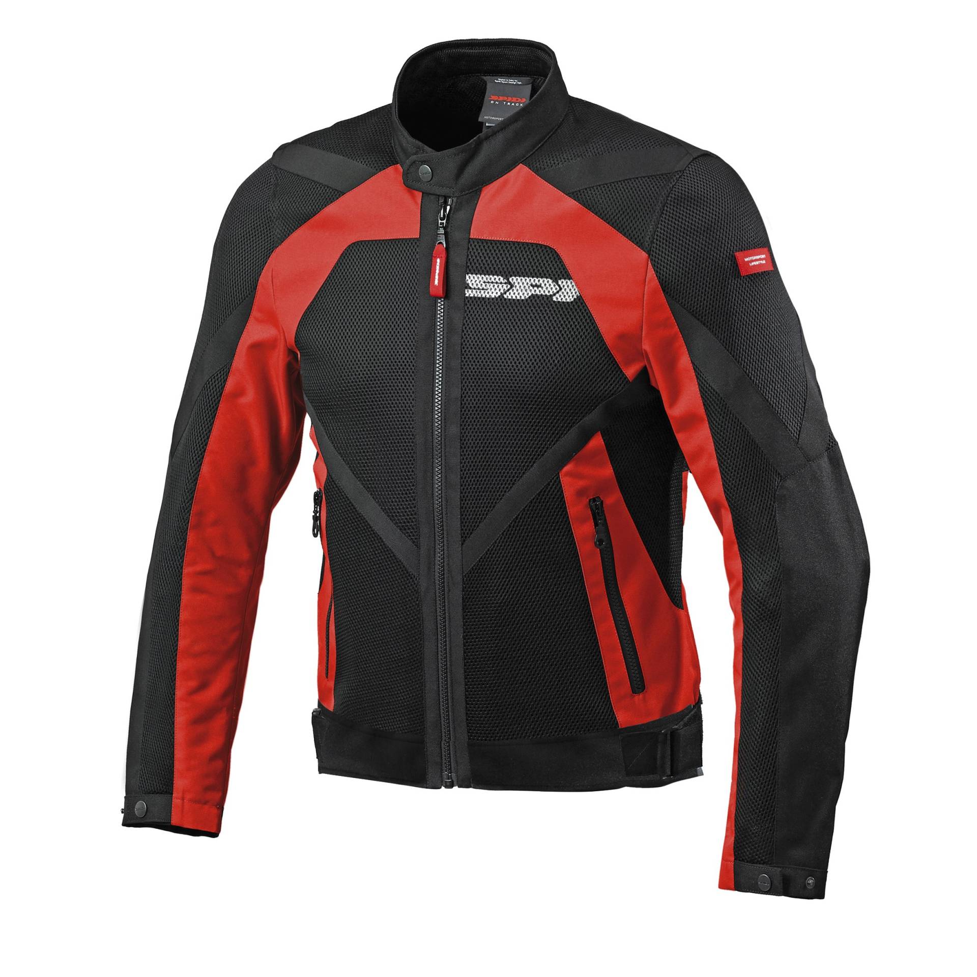 Spidi Motorrad Textile Jacke Netstream, Red, Größe L von SPIDI