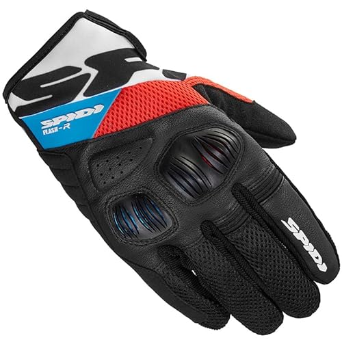 SPIDI Sommerhandschuh flash-r Evo nero-bianco-rosso XL mehrfarbig von SPIDI