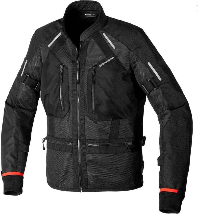 SPIDI Tech Armor Textiljacke Motorrad Schwarz 2XL von SPIDI