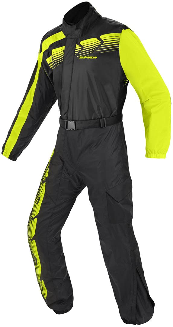 SPIDI Touring 1-Teiler Motorrad Regenkombi (Yellow,XXXL) von SPIDI