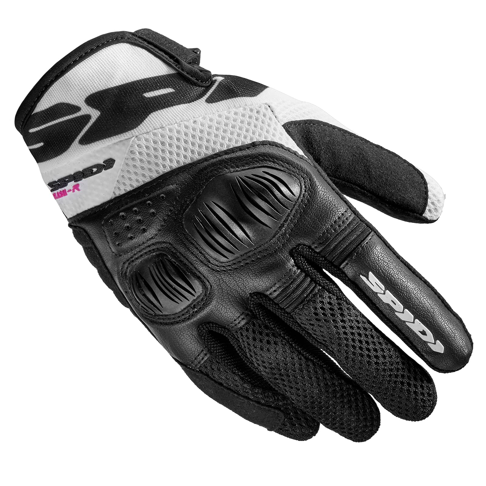 SPIDI, Flash-R Evo Lady, Damen-Motorrad-Handschuhe, schützend & strapazierfähig, Sommerhandschuhe, wasserdicht & rutschfest, Touchscreen-tauglich, durchschn.Gewicht 0,1 kg von SPIDI