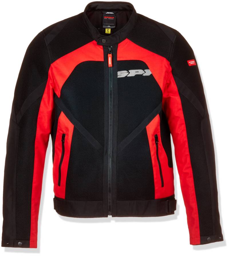 SPIDI Motorrad Textile Jacke Netstream, Red, Größe XXL von SPIDI