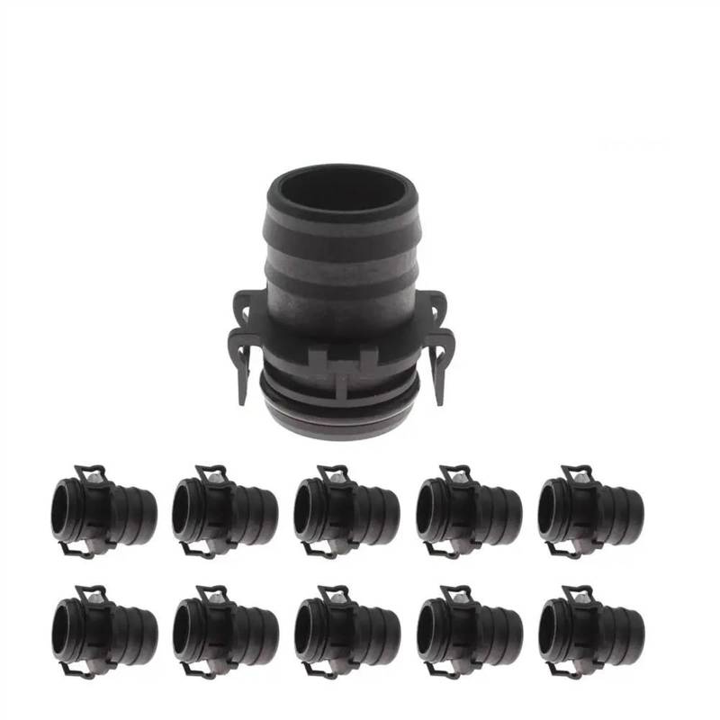 1/2/5/10 Luftfilter Flow Intake Schlauch Rohr Clip Für VOLVO Für C30 S40 V50 19A673EJ 30680774 7M519A673E Lufteinlass Auto Ansaugschlauch(10PCS) von SPLACK