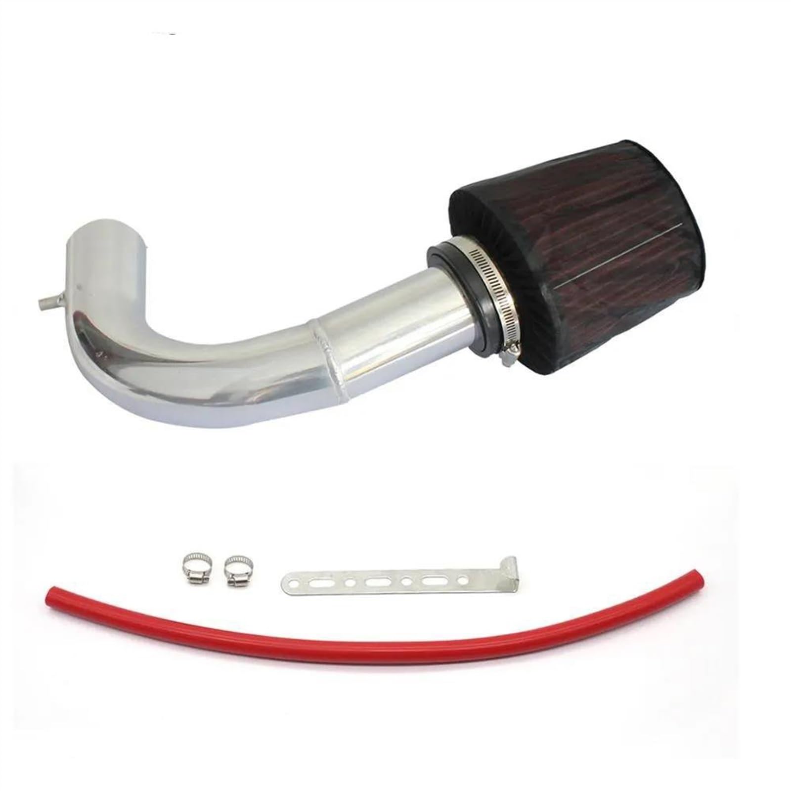 Rennwagen-Kaltluft-Ansaugrohr-Set Mit High-Flow-Luftfilter Passend Für VW Für Caddy Für Golf Für Gran Lavida Für Jetta Für Gran Santana 1.2T 1.4T Lufteinlass Auto Ansaugschlauch(With Air Filter) von SPLACK