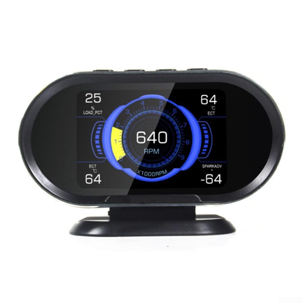 Automatischer Diagnose-Scanner, multifunktionaler Scanner, digitales LCD-Display, Tachometer, Motortemperaturanzeige, Ölthermometer von SPORTARC