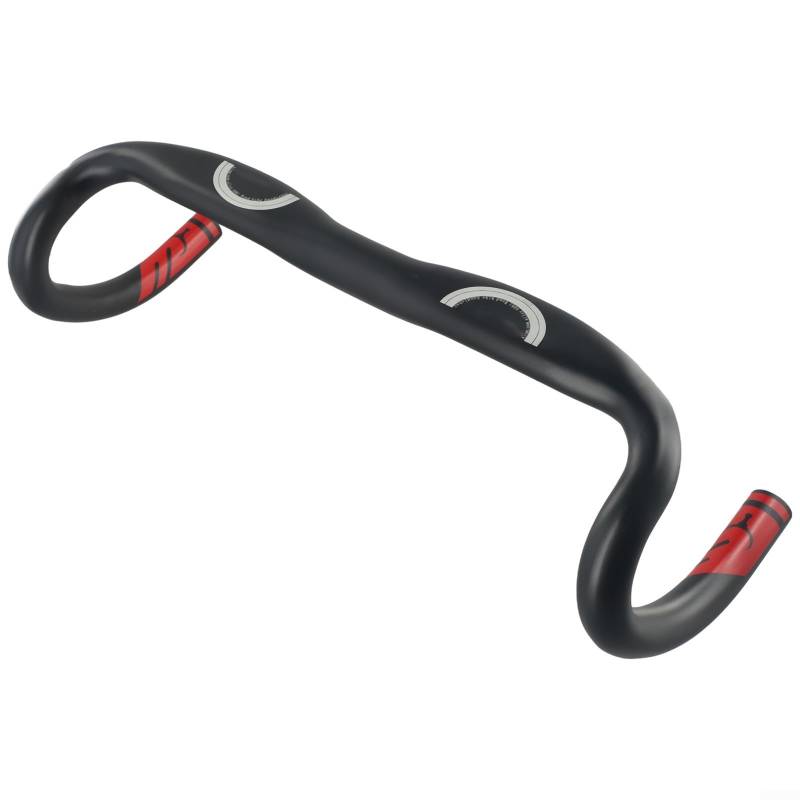 Gebogener Rennradlenker für Stärke und Haltbarkeit, ideal für Radsportbegeisterte, 31 x 8 mm Durchmesser von SPORTARC