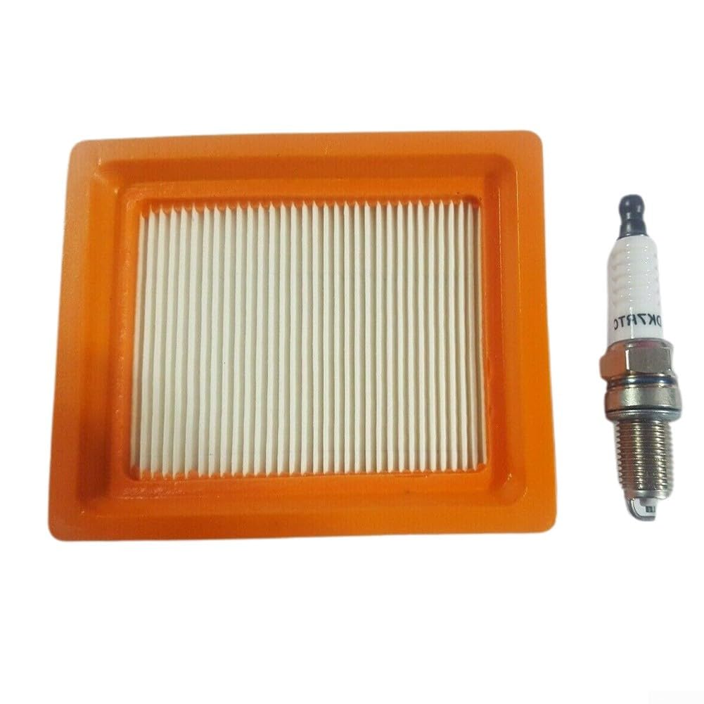 SPORTARC 2 Stück Luftfilter und Funken für 6 75 XT650 XT675 Rasenmäher-Zubehör-Set von SPORTARC