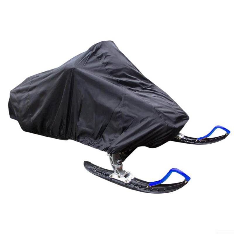 Schlanker Outdoor-Schutz, reißfeste 210D-Oxford-Stoffabdeckungen, speziell für Schneemobile (L schwarz) von SPORTARC