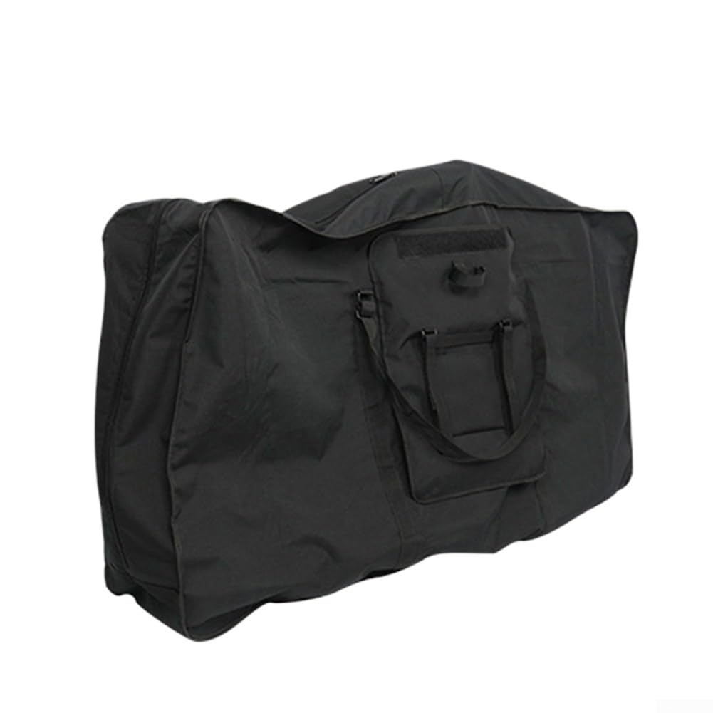 Schützende Fahrradladetasche, schwarz, inklusive 1 Fahrradtasche und 1 Kurbelabdeckung (Fahrradtasche) von SPORTARC