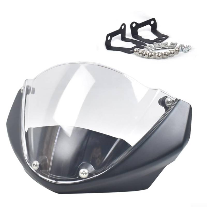 Sportlicher Look Windschutzscheiben-Verkleidungsmesser Sonnenblende für Ducati 696 795 796 1100, einfache Installation, Material von SPORTARC