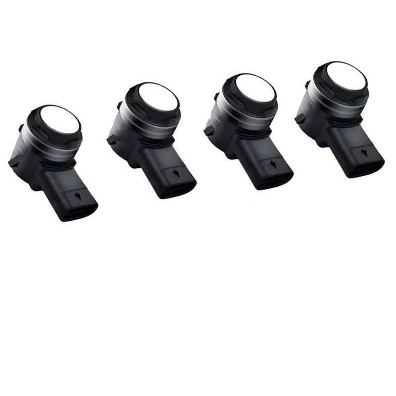 Einparksensoren Vorne Hinten Sensoren Auto Parkplatz Sensor Unterstützung Backup Radar Summer System Für SEAT Für Ateca Für Arona Für Tarraco Für Ibiza Mk5 Für Leon Mk3 Einparkhilfesensor(Pearl White von SPREKS