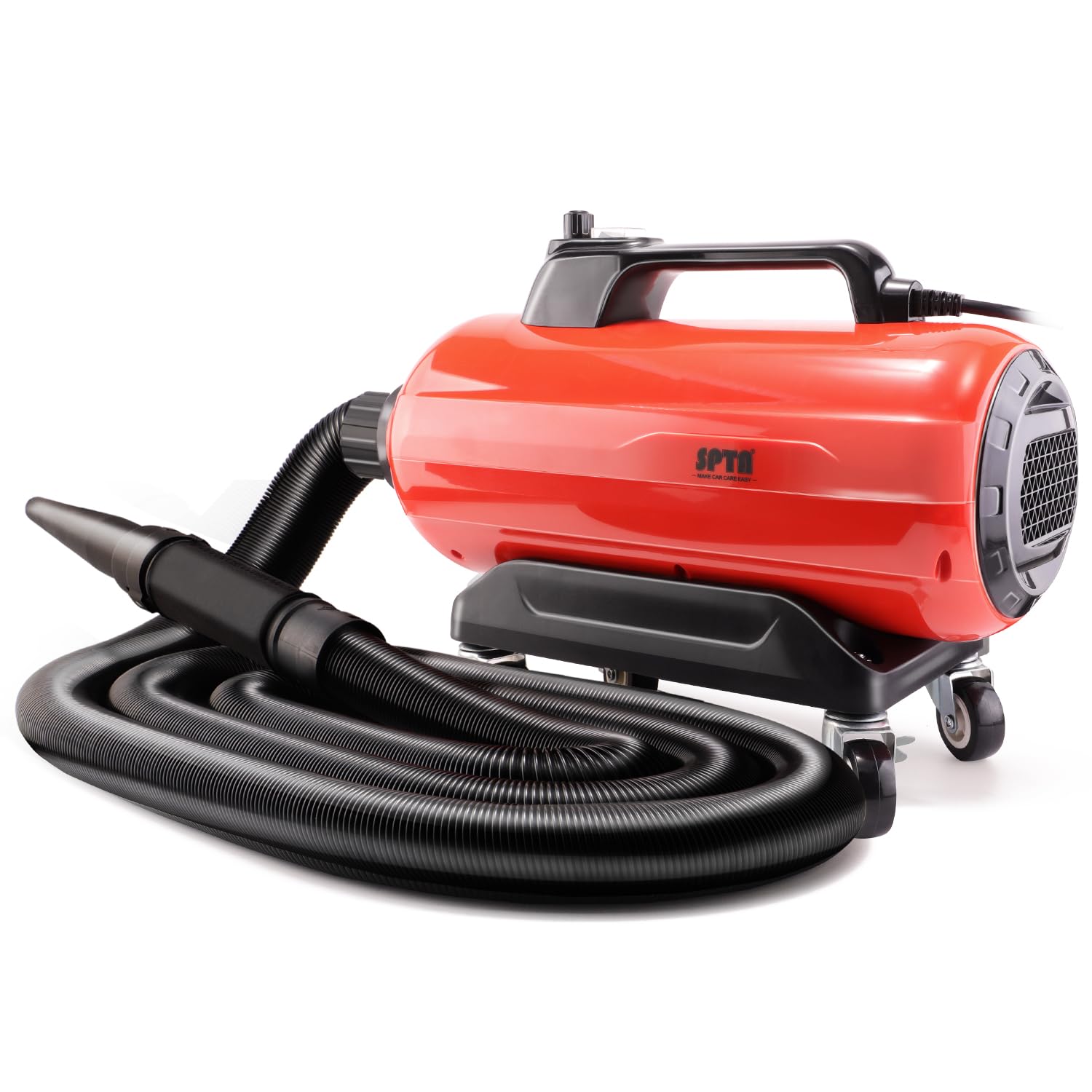 SPTA Doppelmotoren Auto Gebläse Autotrockner, 3000W Portable Car Dryer, Einstellbare Geschwindigkeit, für die effektive und berührungslose Reinigung und Trocknung von Autos- V2.0 von SPTA