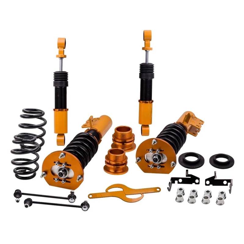 Auflaufdämpfer Für Chevrolet Für Cobalt 2005 2006 2007 2008 2009 2010 Einstellbare Höhe Komplette Gewindefahrwerk Federbein Komplette Gewindefahrwerk Shock Kit Federbeine Stoßdämpfer von SPUFKGE