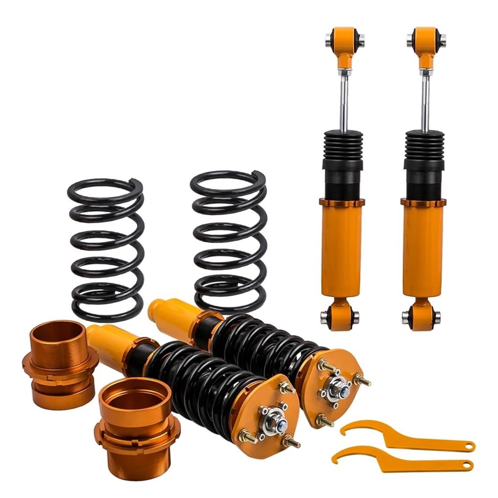 Auflaufdämpfer Für Mazda Für Mazda6 Für Speed6 2003-2005 2006 Stoßdämpfer Gewindefahrwerk Federbeine Suspension Frühling Für 1st Gen. GG1 2002-2008 Kit Federbeine Stoßdämpfer von SPUFKGE