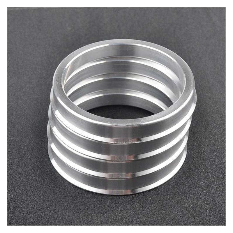 Auto Distanzscheiben Spurverbreiterung 1 Set Aluminium Hub Centric Ringe OD 72,6 Zu ID 65,1 Zentrierringe Center Ring Auto Zubehör(67.1 to 67.1) von SPUFKGE