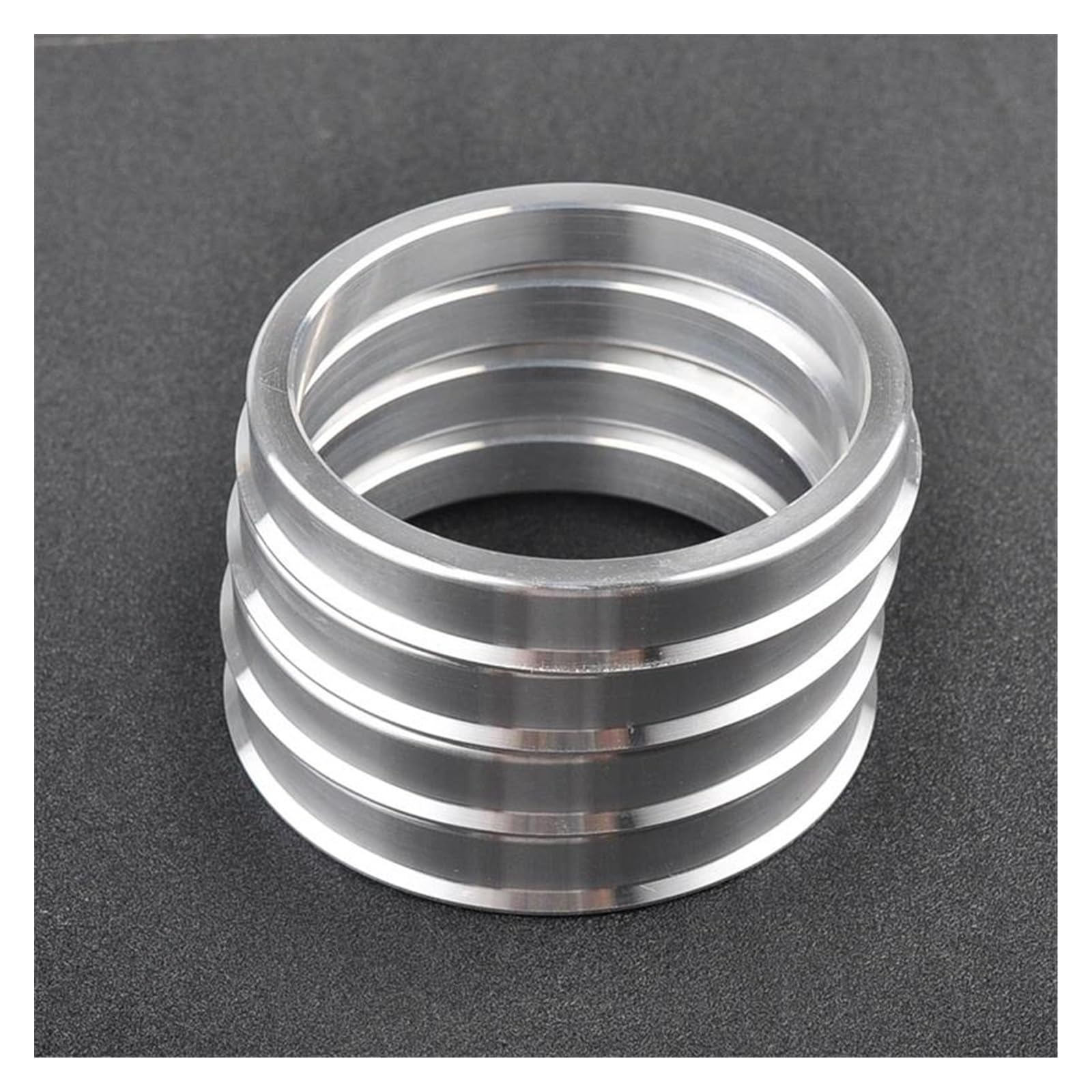 Auto Distanzscheiben Spurverbreiterung 1 Set Aluminium Hub Centric Ringe OD 72,6 Zu ID 65,1 Zentrierringe Center Ring Auto Zubehör(73.1 to 67.1) von SPUFKGE