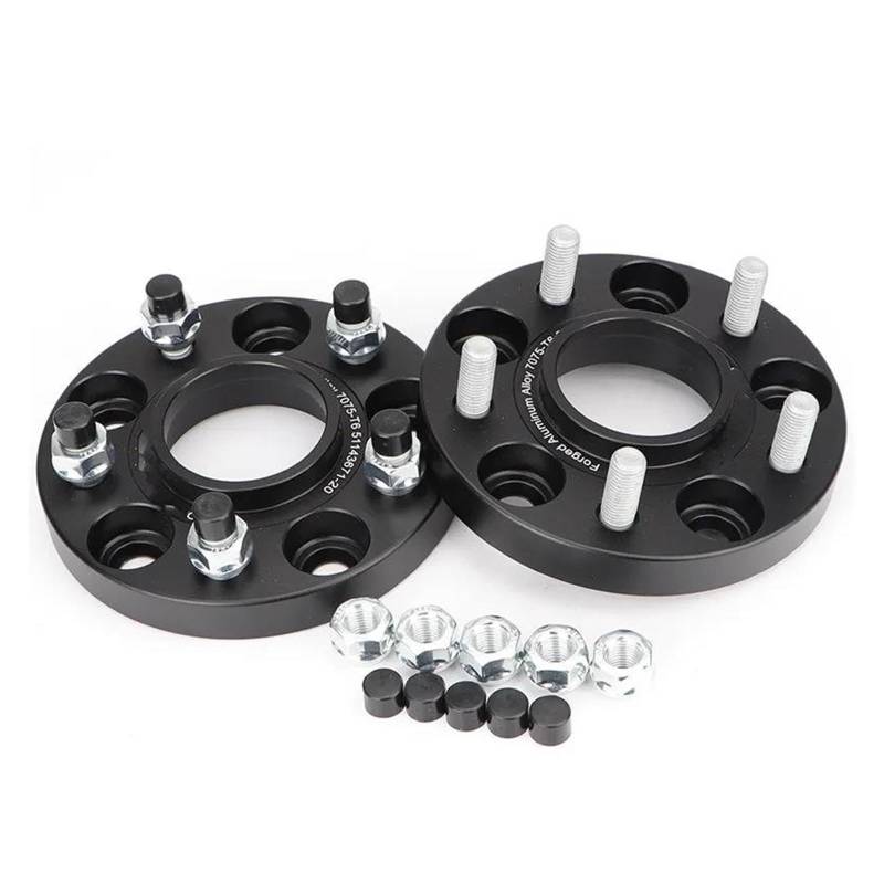 Auto Distanzscheiben Spurverbreiterung 2 Stück Für Jeep Für Compass (Mk49) Für Patrilot (Mk74) 15/20mm Spurverbreiterungen Adapter PCD 5X 114,3 CB = 67,1mm (ID = OD)(2PCS 20MM) von SPUFKGE