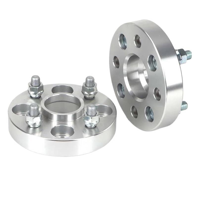 Auto Distanzscheiben Spurverbreiterung 2 Stücke 4lug Für Fit Für Jazz PCD 4x100 ID = OD = 56,1mm Auto Aluminium Rad Spacer Adapter 15/20/25/30/35/40/45mm Flansch(2PCS 40mm) von SPUFKGE