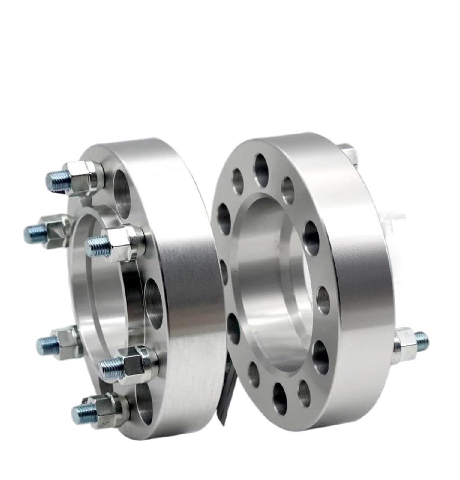 Auto Distanzscheiben Spurverbreiterung Für Mazda Für BT 50 2 Stück 25/30/35/40/45mm PCD 6X 139,7 CB 93,1mm Spurverbreiterungen Adapter 6 Lug Anzug M12x 1,5(50mm Silver) von SPUFKGE