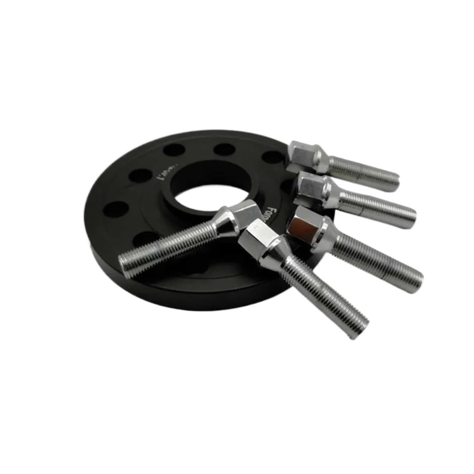 Auto Distanzscheiben Spurverbreiterung Für Spurverbreiterungen 5x112 Hubcentric 66,6 Autozubehör 15mm 20mm Aluminiumradadapter Anzug Auto Separadores Bolzen M14x1.25(1PCS 25mm) von SPUFKGE