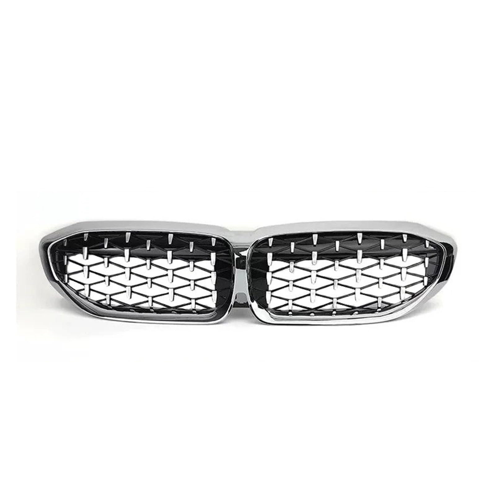 Auto Frontgrill Für 3er G20 318i 320i M340i Für M3 2019 2020 2021 2022 2023 Kühlergrill SCHWARZ Frontnierengrill Sport Front Kühlergrille(19-22 Silver) von SPUFKGE