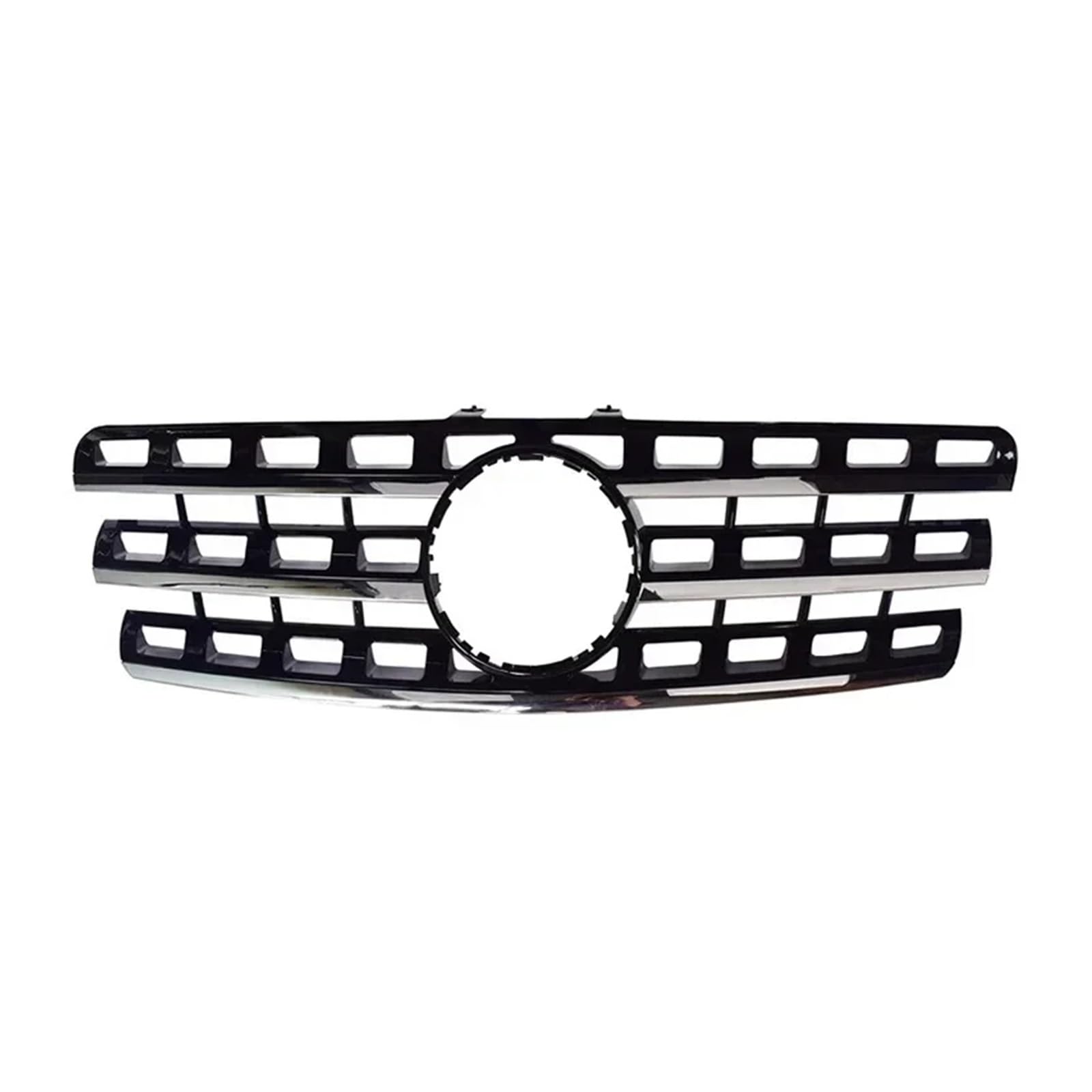 Auto Frontgrill Für Benz W164 ML280 ML300 ML320 ML350 ML450 ML500 ML63 2019-2011 Frontschürze Kühlergrill A1648801985 1648801985 Front Kühlergrille(Standard Black) von SPUFKGE