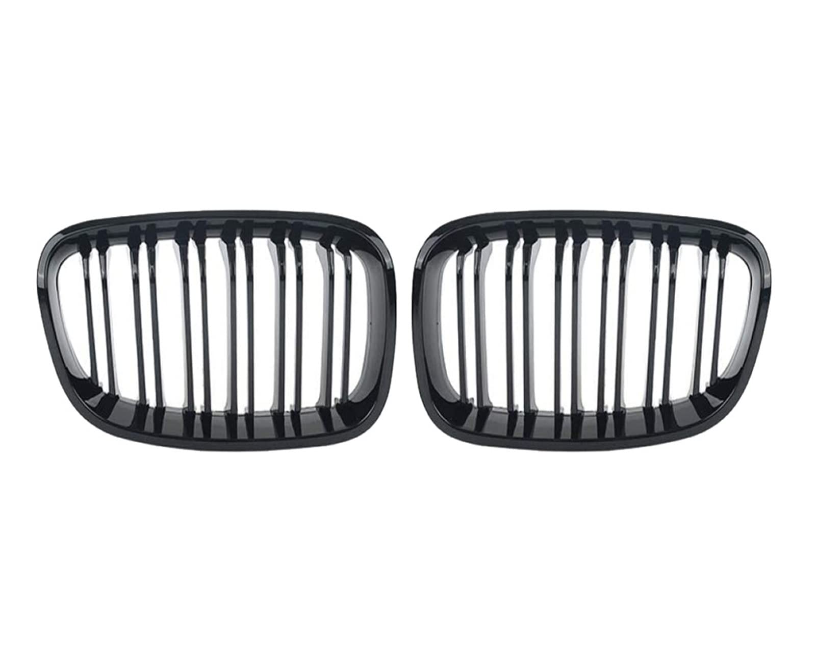 Auto Frontgrill Kühlergitter 1 Paar Auto Front Stoßstange Kühlergrill Niere Ersatz Gitter Für 1 Serie F20 F21 116i 118i 2012 2013 2014 Front Grill(B) von SPUFKGE