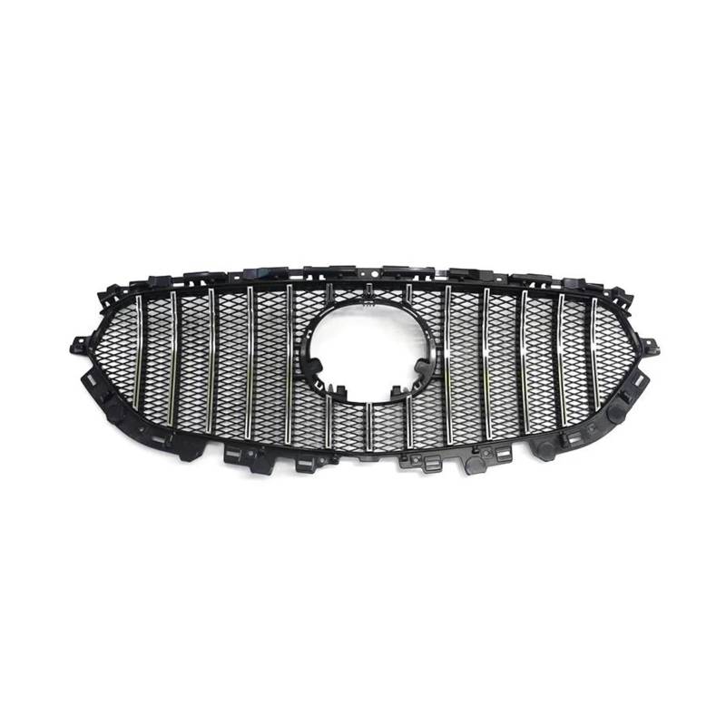 Auto Frontgrill Kühlergitter ABS Front Stoßstange Grill Maske Kühlergrill Medium Net Für Mazda Für CX-5 CX5 2017 2018 2019 2020 Racing Grills Auto Grille(Silber) von SPUFKGE