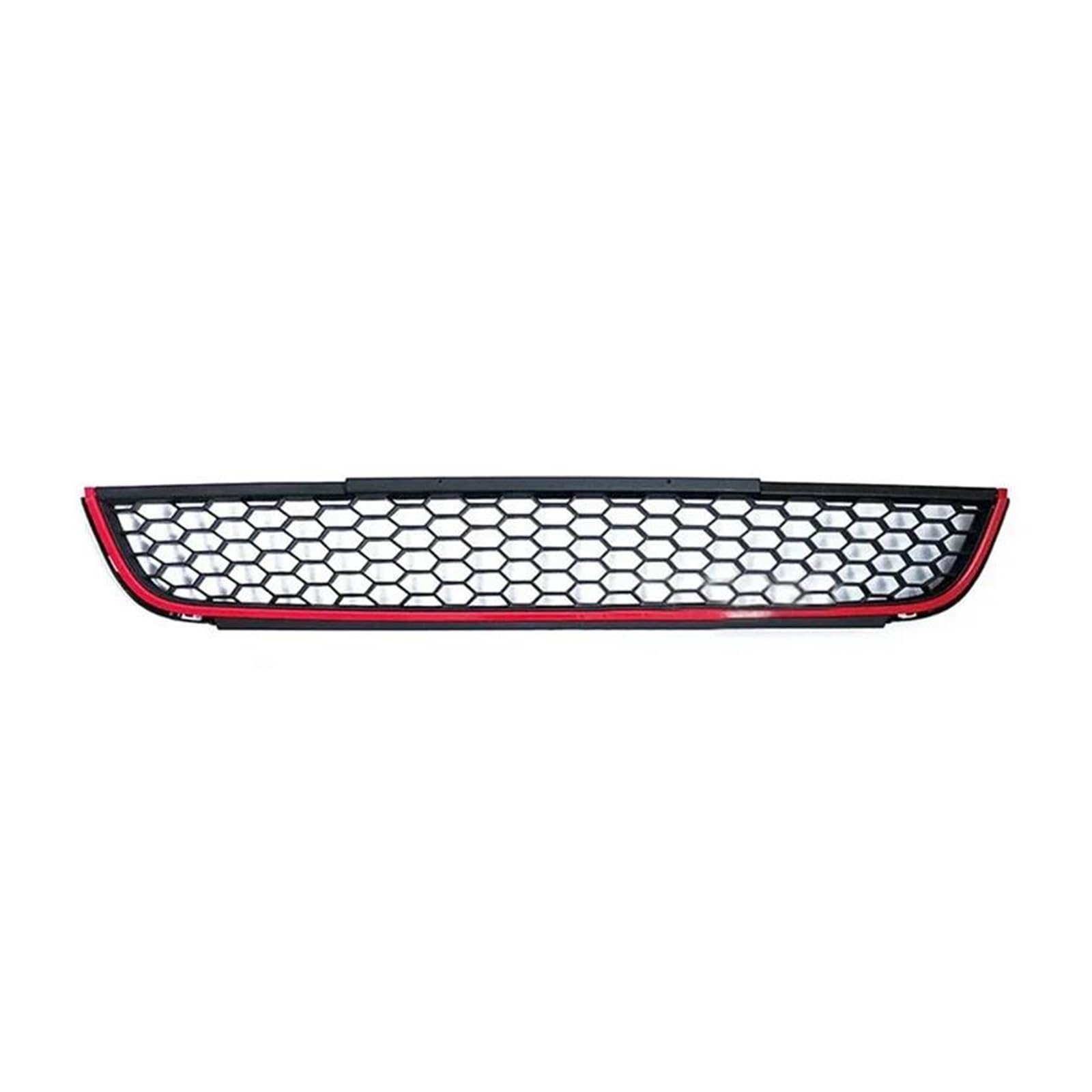 Auto Frontgrill Kühlergitter Auto Ersatz Front Stoßstange Grille Racing Grill Für VW Für Jetta MK6 2012 2013 2014 Auto Zubehör(Rot) von SPUFKGE