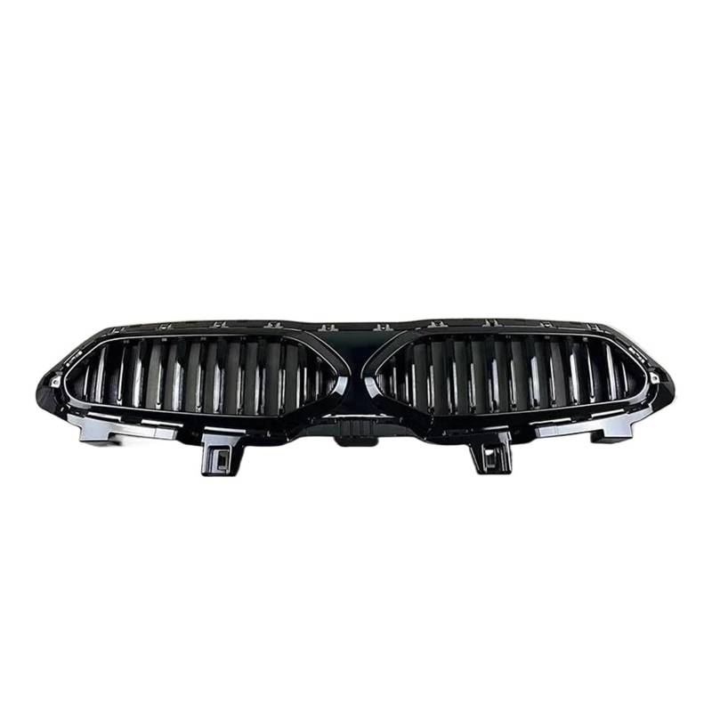 Auto Frontgrill Kühlergitter Autozubehör Front Racing Grille Passend Für KIA Für Cerato 2020 2021 2022 2023 Frontgrill ABS Auto Sport Grille Außenverkleidungsteile(Full Black) von SPUFKGE