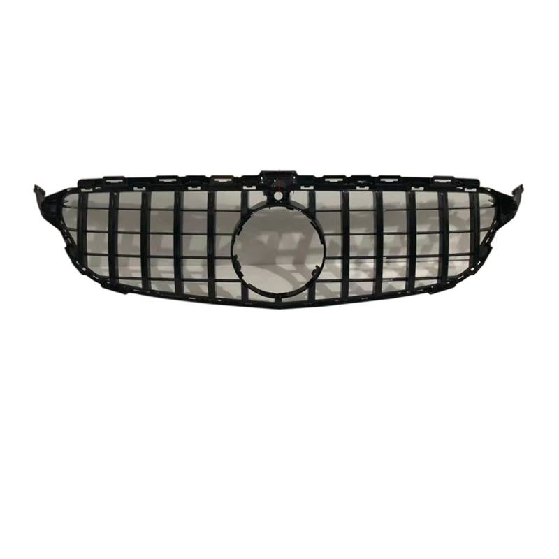 Auto Frontgrill Kühlergitter Diamond for GT Grille Ist Geeignet Für Benz C-Klasse W205 Frontgrill C205 C180 C200 C250 C300 C43 2015+ Front Racing Grill(Gt with camera1) von SPUFKGE