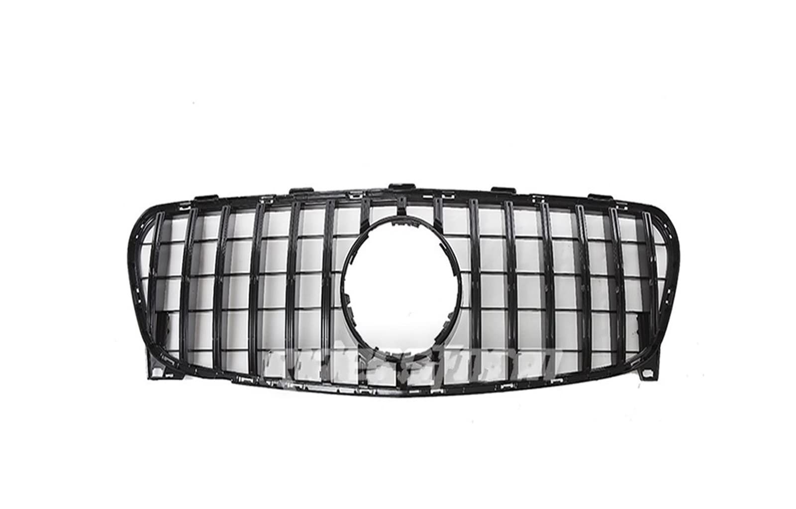 Auto Frontgrill Kühlergitter Frontgrill Für Benz W156 GT Für GLA-Klasse X156 GT Grill GLA45-Stil GLA180 GLA250 2017 2018 Frontgrill Autogrill(Schwarz) von SPUFKGE