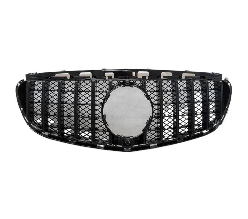 Auto Frontgrill Kühlergitter Frontgrill Grill Racing Hood Grill Grid Mitte Mesh Für Benz E W212 2009 2010 2011 2012 2013 2014-2015 E260 E300 E350 E200 GT Diamant(13-15 Black) von SPUFKGE