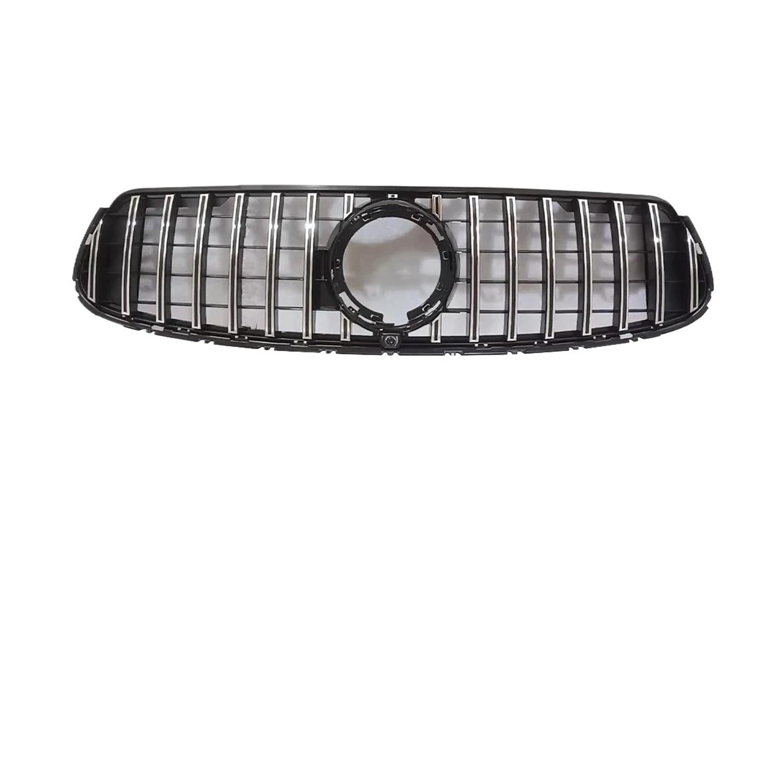 Auto Frontgrill Kühlergitter Frontgrill Kühlergrill Gitter Mittleres Einlassnetz Für Benz Für GLC Für Coupe C253 X253 2015-2016 2017 2018 2019 2020 2021 2022 2023(20-23 Silver) von SPUFKGE