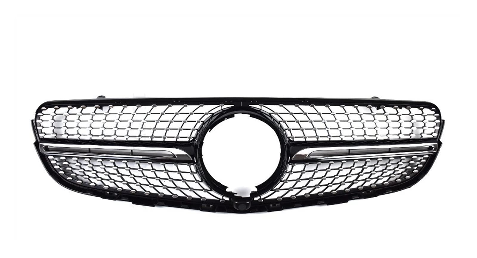 Auto Frontgrill Kühlergitter Für AMG Line Trim Für Benz Für GLC X253 C253 2015 2016 2017 2018 2019 Frontgrill Racing Stoßfänger Grill Einlass Mesh(Diamond Black) von SPUFKGE