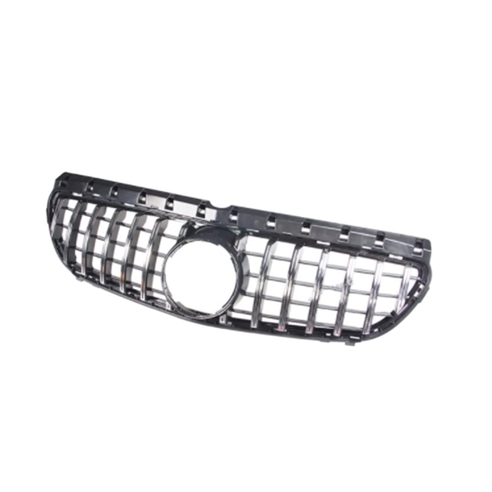 Auto Frontgrill Kühlergitter Für B-Klasse W246 2012 2013 2014 2015 2016 2017 2018 2019 B180 B200 B250 B220 Diamond GT Grille Schwarz Silber Frontstoßstangengrill(Silver 15-19) von SPUFKGE