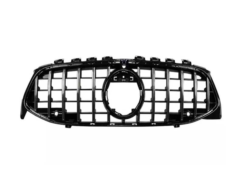 Auto Frontgrill Kühlergitter Für Benz Für CLA C118 W118 2013-2016 2017 2018 2019 2020 2021 2022 180 200 220 CLA260 Facelift Frontgrill Stoßstange Grill GT Diamond Mesh(Silber) von SPUFKGE