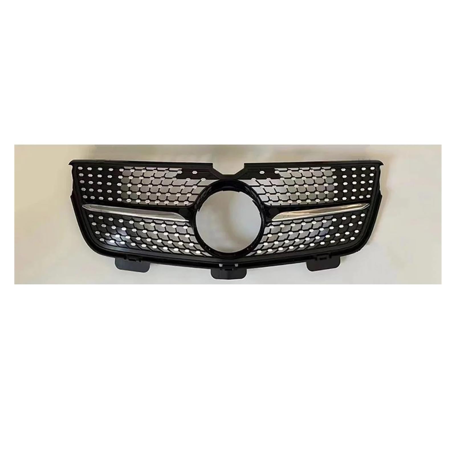 Auto Frontgrill Kühlergitter Für Benz GL X164 2005-2009 2010 2011 2012 GL320 GL350 GL450 GL550 GL500 GT Diamant Front Kühlergrill Stoßstange Grill Gitter Mesh(10-12 Diamond Black) von SPUFKGE