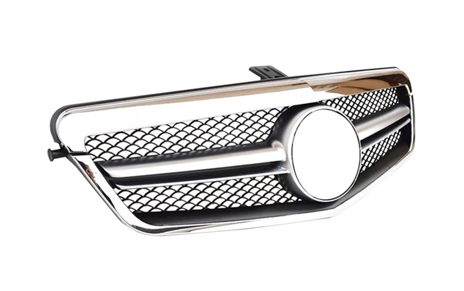 Auto Frontgrill Kühlergitter Für E-Klasse W212 2009 2010 2011 2012 Kühlergrill E300L E400L E200 E350 Kühlergrill Frontgrill Passend Mit Emblem(Chrom) von SPUFKGE