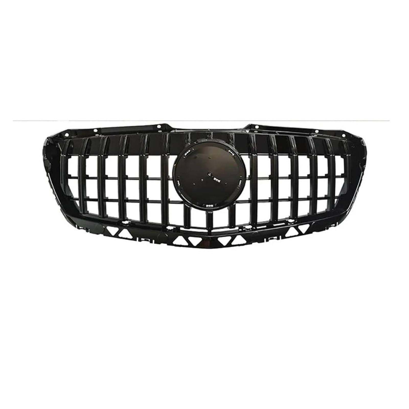 Auto Frontgrill Kühlergitter Für GTR Style Frontstoßstangengrillhaube Für Sprinter 1500 2500 3500 Für W906 2009-2010 2011 2012 2013 2014 2015 2016 2017 2018 Silber Schwarz(2013-2018 Black) von SPUFKGE