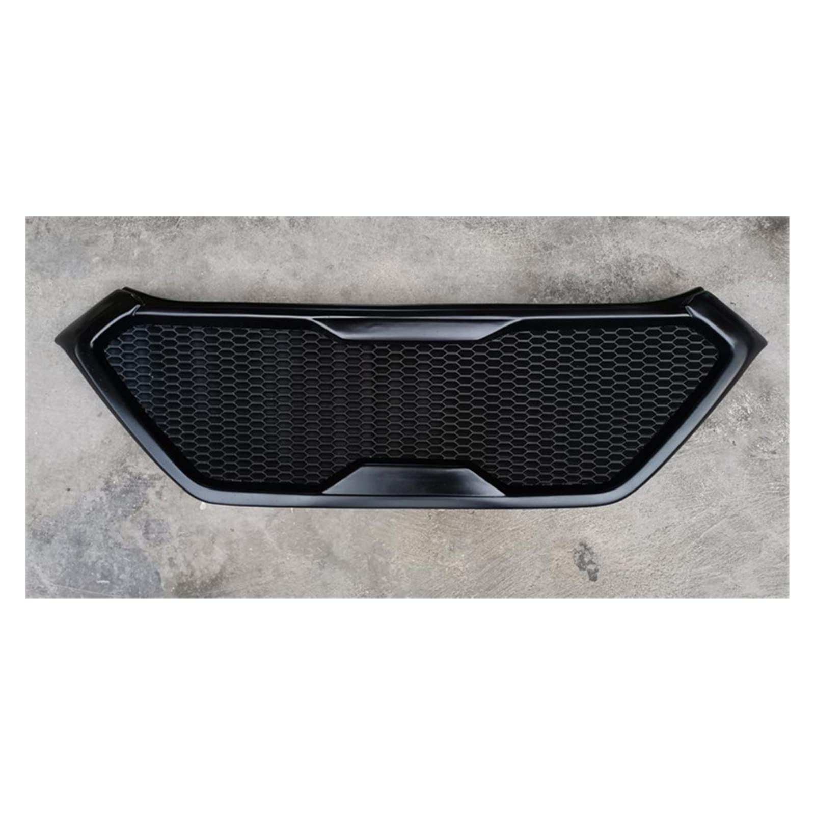 Auto Frontgrill Kühlergitter Für Hyundai Für Tucson 2015 2016 2017 2018 Frontstoßstangengrill Diamantgrill ABS Mesh Maske Dekorative Abdeckung Refit(Primer Black) von SPUFKGE