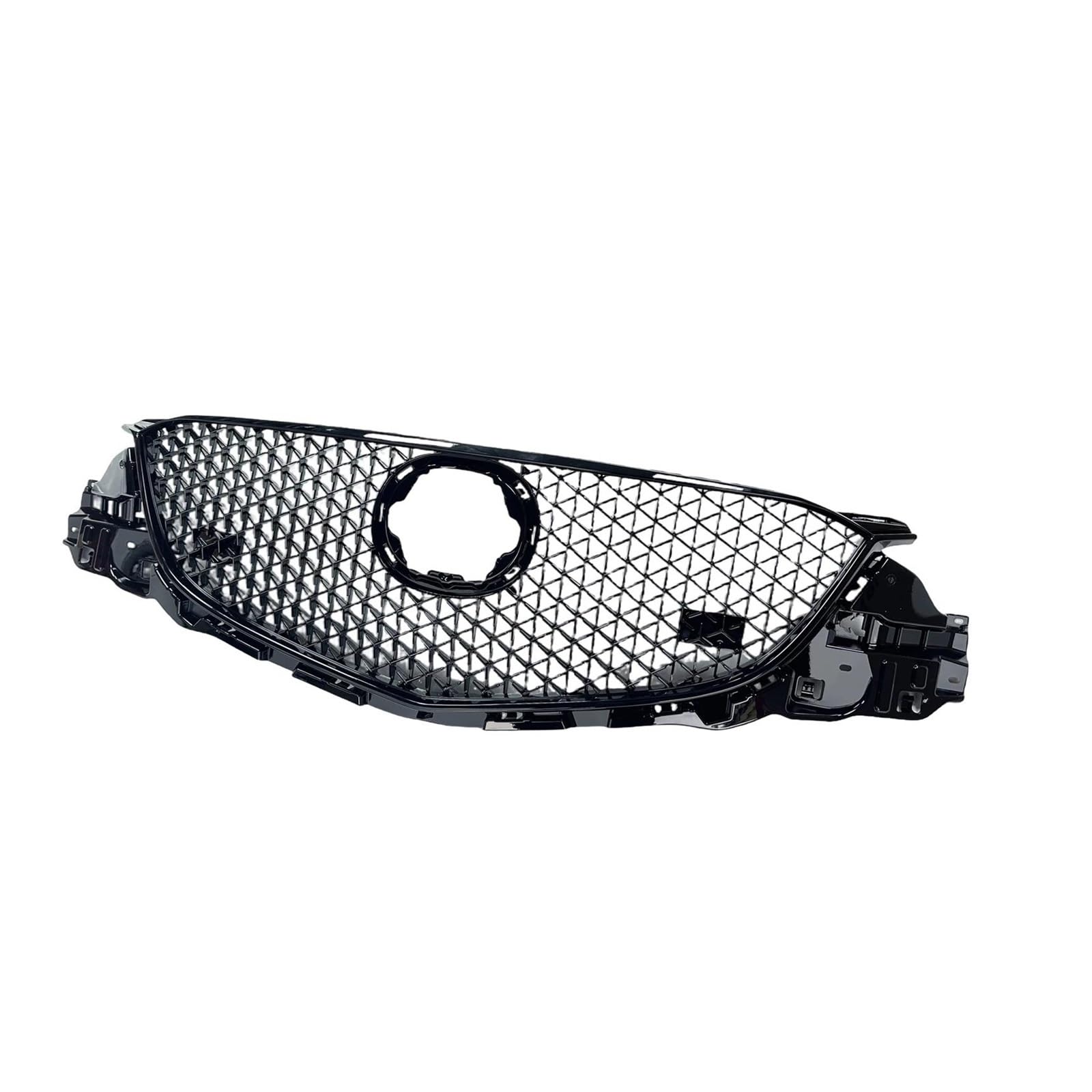 Auto Frontgrill Kühlergitter Für Mazda Für CX5 2013 2014 2015 2016 Honeycomb Style Auto Obere Stoßstange Haube Mesh Kühlergitter Front Racing Grill von SPUFKGE