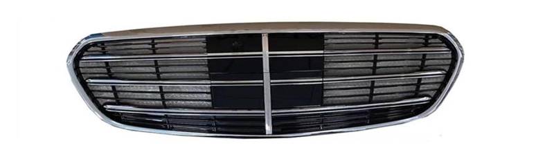 Auto Frontgrill Kühlergitter Für S-Klasse W223 2022-2023 Kühlergrill S450 S400 S500 Frontstoßstangengrill Autoteile(Silber) von SPUFKGE