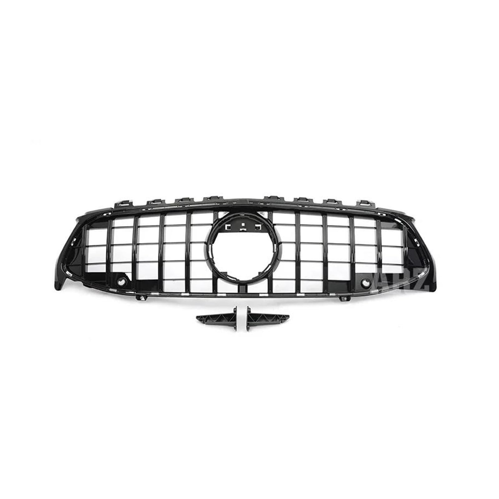 Auto Frontgrill Kühlergitter GT Grill Grille Für Benz Für CLA Für Coupe Limousine W118 X118 C118 180 260 2019-2020 2021 2022(Schwarz) von SPUFKGE