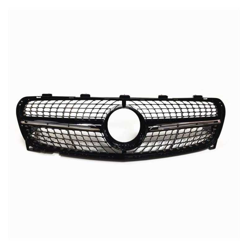 Auto Frontgrill Kühlergitter Grill Kühlergrill Für Benz Für GLA X156 2017 + GLA45 Für AMG GLA250 GLA200 GLA180 Diamant Stil Oberen Stoßfänger Haube Mesh von SPUFKGE