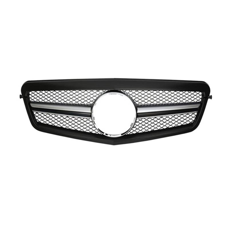 Auto Frontgrill Kühlergitter Kühlergrill Passend Für E-Klasse W212 2009 2010 2011 2012 Kühlergrill E300L E400L E200 E350 Kühlergrill(Schwarz) von SPUFKGE