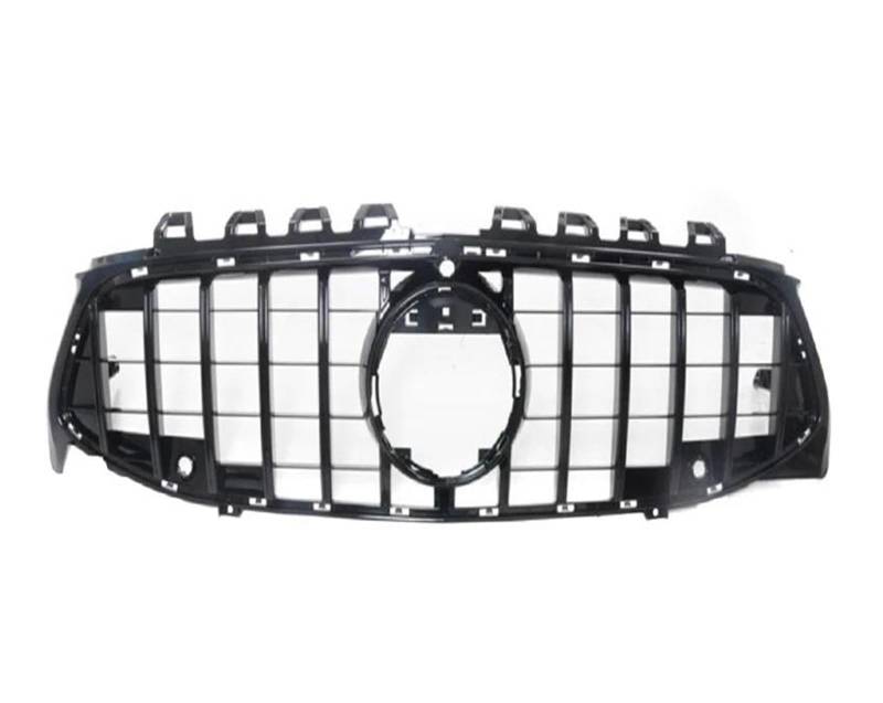 Auto Frontgrill Kühlergitter Kühlergrill Typ CLA45 Für Benz 2019 2020 2021 2022 2023 2024 Für CLA Klasse Coupe C118 X118 Für CLA 200 Für CLA 250 Für CLA 35 Für AMG(Schwarz) von SPUFKGE