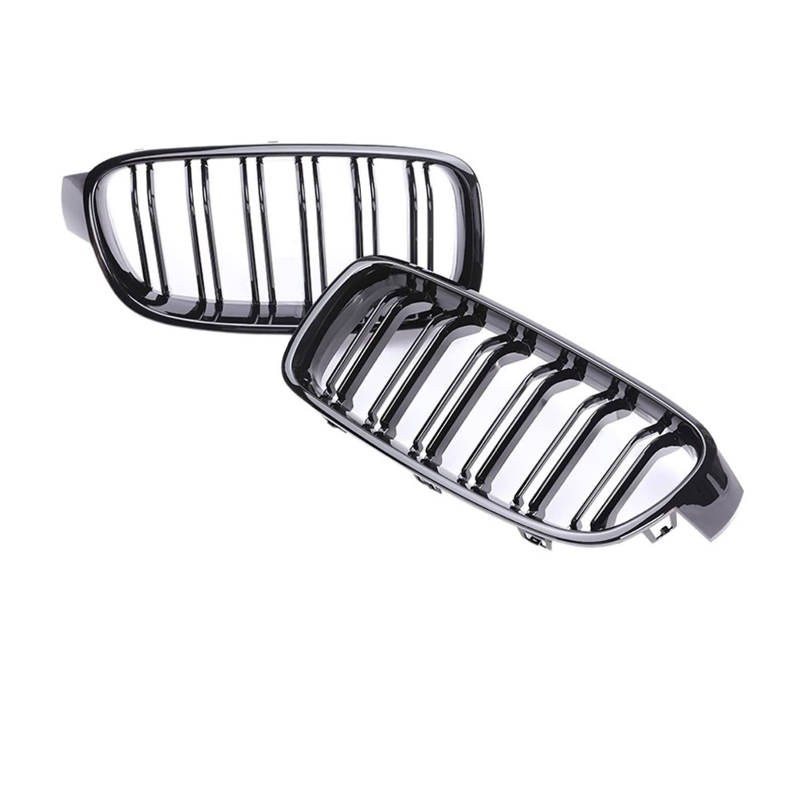 Auto Frontgrill Kühlergitter Sport Unterer Grill Frontgitter Nieren M3 Grill Für 3er F30 F31 F35 2012 2013 2014 2015 2016 2017 2018 Zierleisten In Schwarz Glänzend(Dual Gloss Black) von SPUFKGE