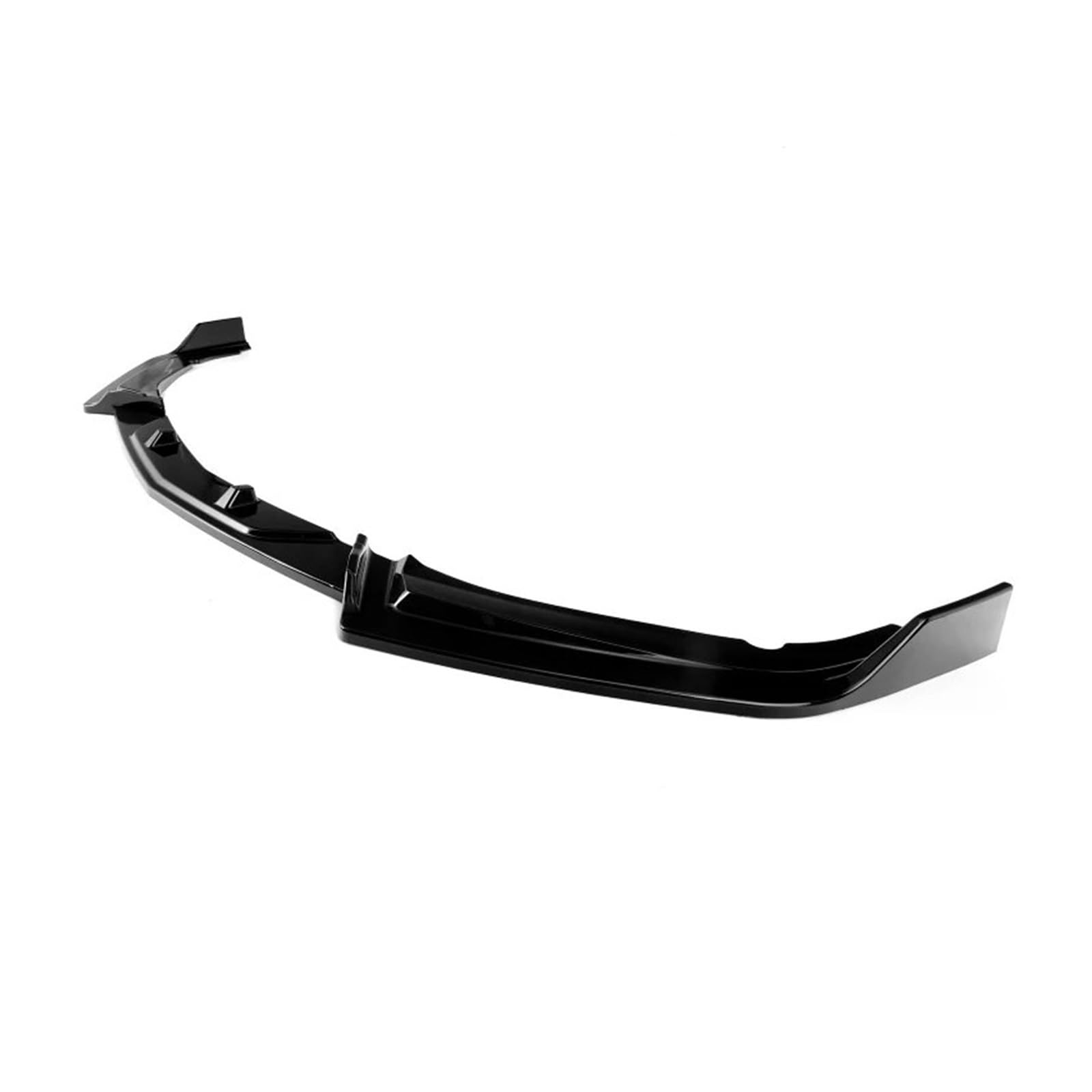 Auto-Frontspoiler Front Spoiler Lippe 1Set Für Civic 2016 2017 2018 2019 2020 Auto Front Lip Splitter Spoiler(Glossy Black) von SPUFKGE