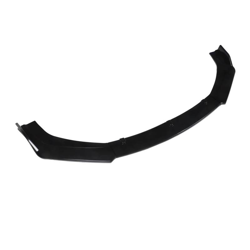 Auto-Frontspoiler Front Spoiler Lippe 3-teiliges Universal-Frontstoßstangen-Lippensplitter-Kit, Glänzendes Schwarz, Hochfestes Frontspoiler-Body-Kit von SPUFKGE